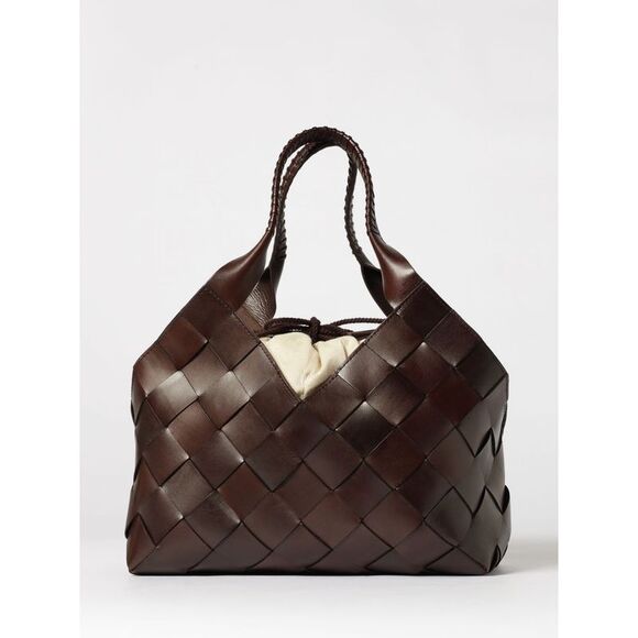 DRAGON DIFFUSION Handbags - Dragon Diffusion Shoulder Bag Woman Brown